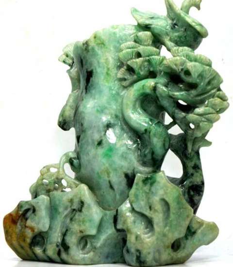 古玩玉器筆筒真品鑒賞圖