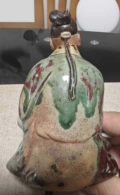 古玩陶瓷石灣窯造像真品鑒賞圖