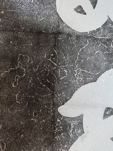 古玩字畫龜蛇碑拓片真品鑒賞圖