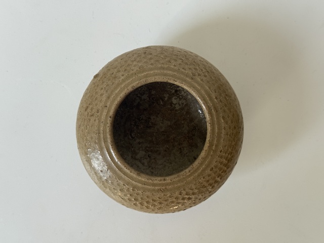 古玩陶瓷西晉越窯棱形紋飾水盂真品鑒賞圖