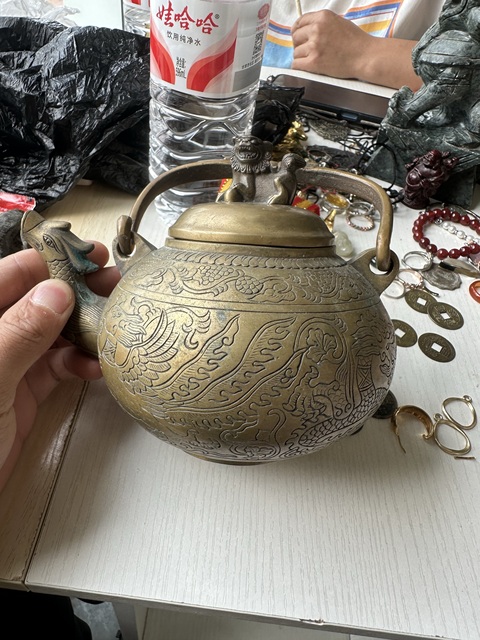 古玩銅器銅壺真品鑒賞圖