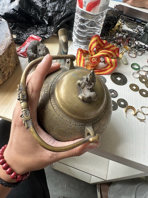 古玩銅器銅壺真品鑒賞圖