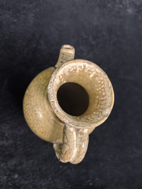 古玩陶瓷壽州窯執(zhí)壺真品鑒賞圖