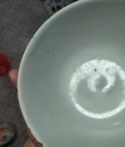 古玩陶瓷明中期甜白釉墩式碗拍賣,當前價格2200元