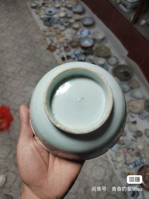 古玩陶瓷明中期甜白釉墩式碗拍賣,當前價格2200元
