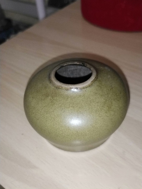 古玩陶瓷水盂真品鑒賞圖