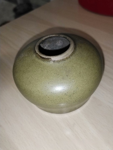 古玩陶瓷水盂真品鑒賞圖