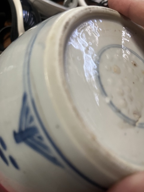 古玩陶瓷人物紋青花罐真品鑒賞圖