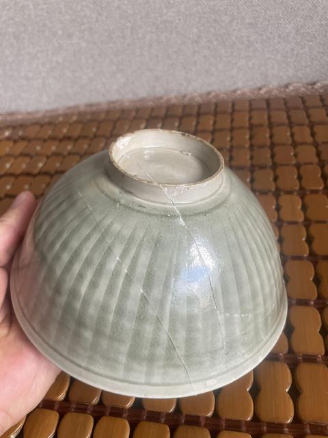 古玩陶瓷耀州窯宮式團菊碗拍賣,當前價格12000元