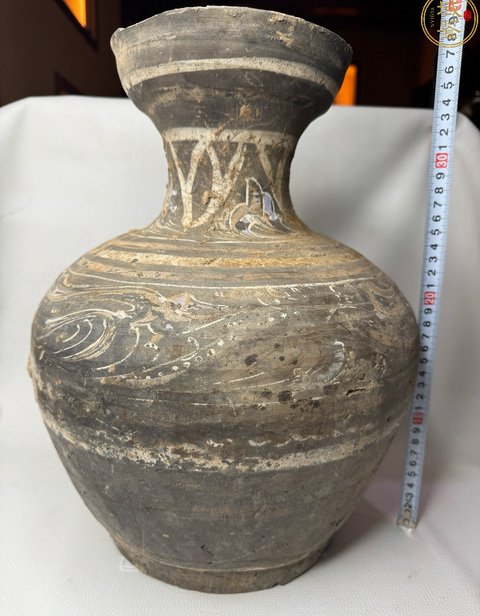 古玩陶瓷漢灰陶真品鑒賞圖