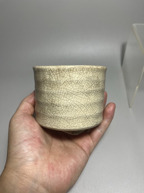古玩陶瓷漳州窯哥釉三足爐拍賣，當前價格0元