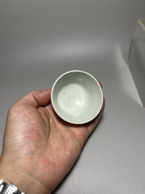 古玩陶瓷青花釉里紅花卉紋杯拍賣，當(dāng)前價格0元
