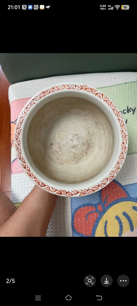 古玩陶瓷福壽紋粉彩香爐真品鑒賞圖