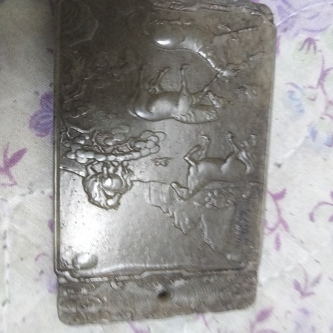 古玩玉器和田玉雕“八駿牌”真品鑒賞圖