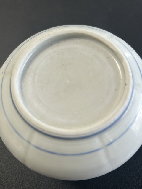 古玩陶瓷青花瓜棱執壺真品鑒賞圖