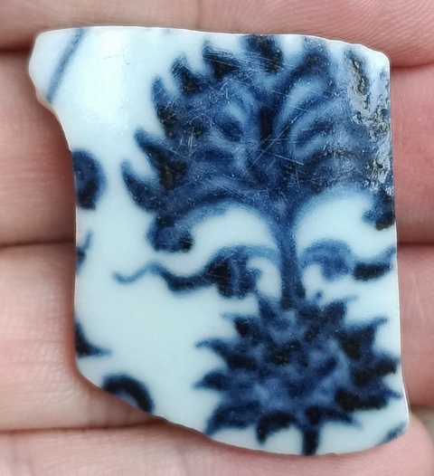 古玩陶瓷青花標本真品鑒賞圖