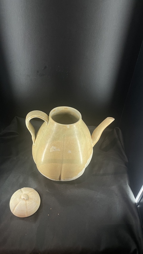 古玩陶瓷瓜棱執(zhí)壺真品鑒賞圖