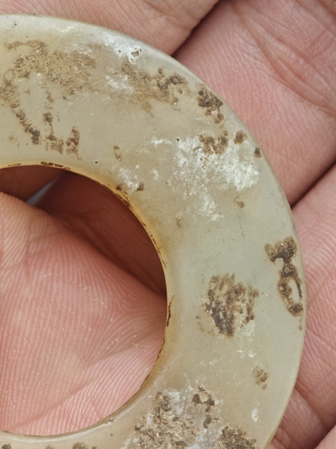古玩玉器玉璧真品鑒賞圖