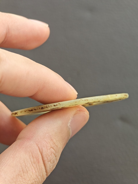 古玩玉器玉璧真品鑒賞圖