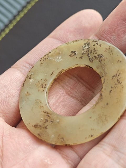 古玩玉器玉璧真品鑒賞圖