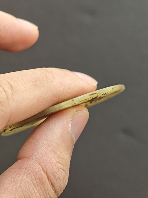古玩玉器玉璧真品鑒賞圖