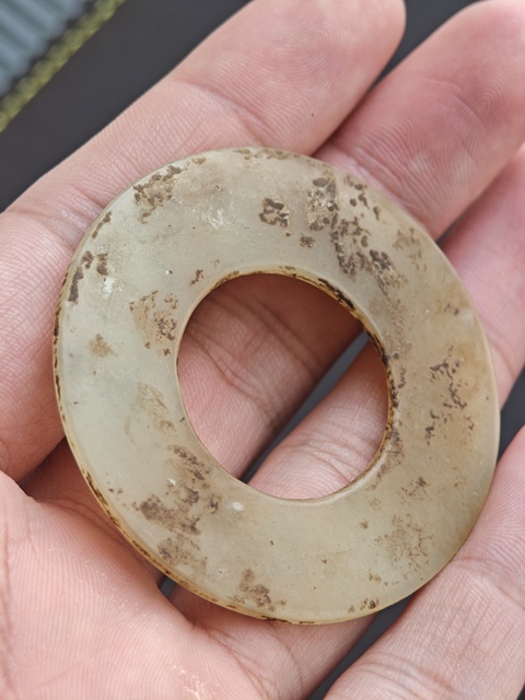 古玩玉器玉璧真品鑒賞圖