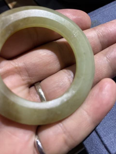 古玩玉器三才環真品鑒賞圖