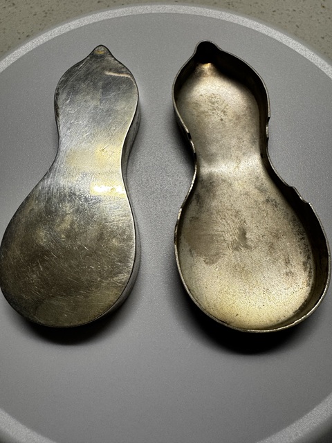 古玩雜項掐絲琺瑯葫蘆盒子真品鑒賞圖