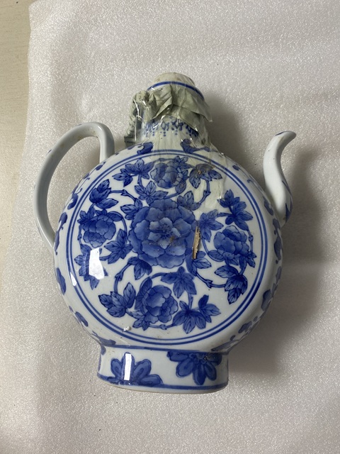 古玩陶瓷青花執(zhí)壺真品鑒賞圖