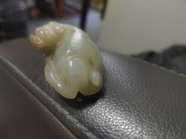 古玩玉器和田玉雕“瑞獸”真品鑒賞圖