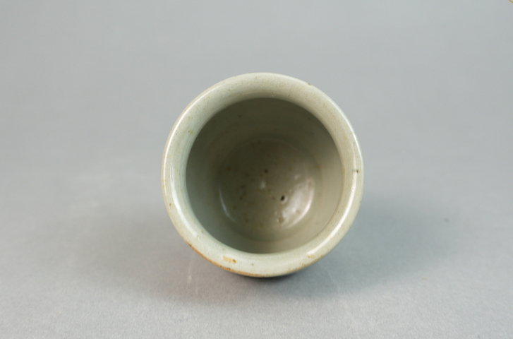 古玩陶瓷明末清初青釉小案缸拍賣，當前價格1466元