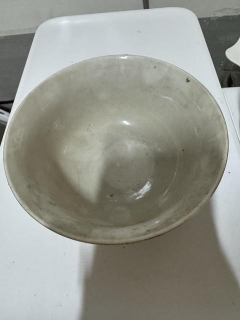 古玩陶瓷花鳥紋碗真品鑒賞圖