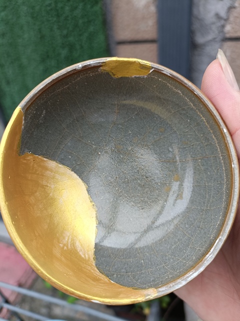 古玩陶瓷龍泉青瓷芒口盞真品鑒賞圖