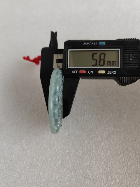 古玩玉器天然翡翠雕“龍紋牌”拍賣，當前價格298元