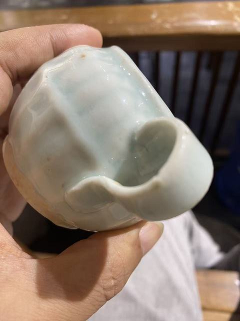 古玩陶瓷元明湖田窯壺真品鑒賞圖