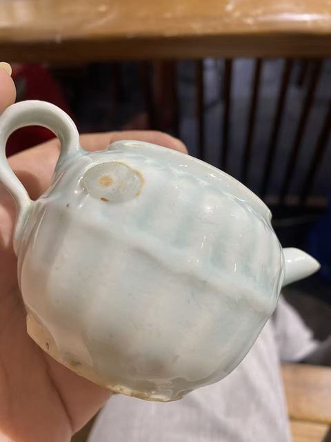 古玩陶瓷元明湖田窯壺真品鑒賞圖