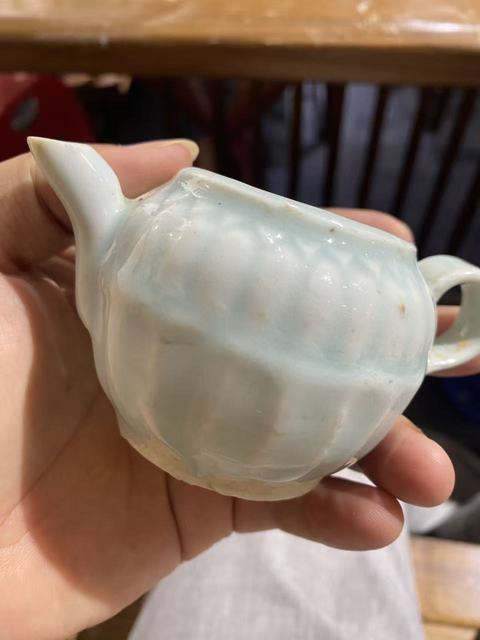 古玩陶瓷元明湖田窯壺真品鑒賞圖