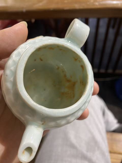 古玩陶瓷元明湖田窯壺真品鑒賞圖