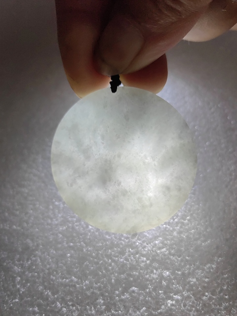 古玩玉器天然翡翠雕“千手觀音”牌拍賣，當(dāng)前價格298元