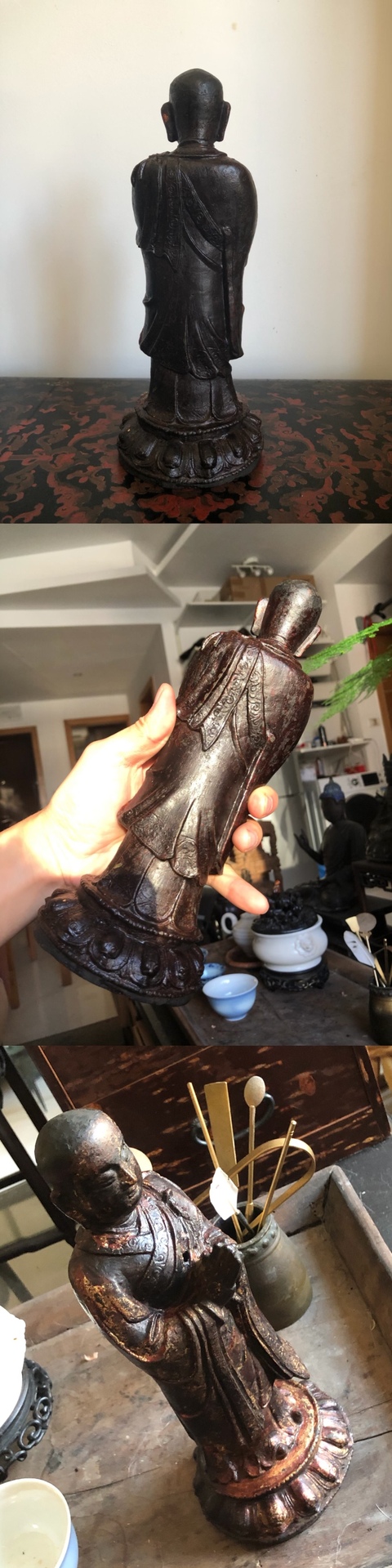 古玩銅器造像真品鑒賞圖