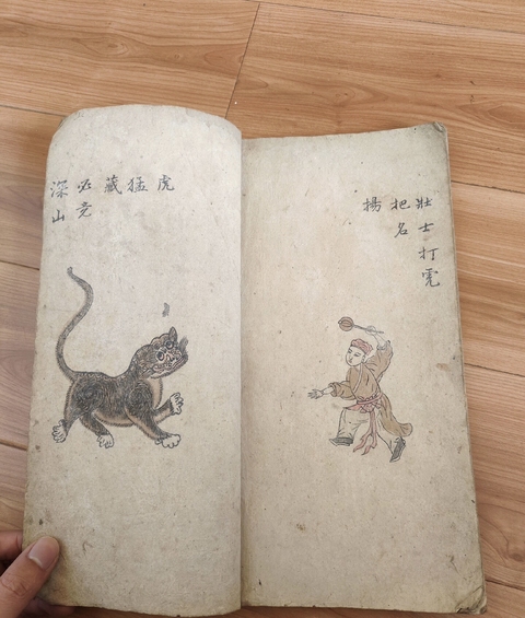 古玩字畫佚名畫冊真品鑒賞圖