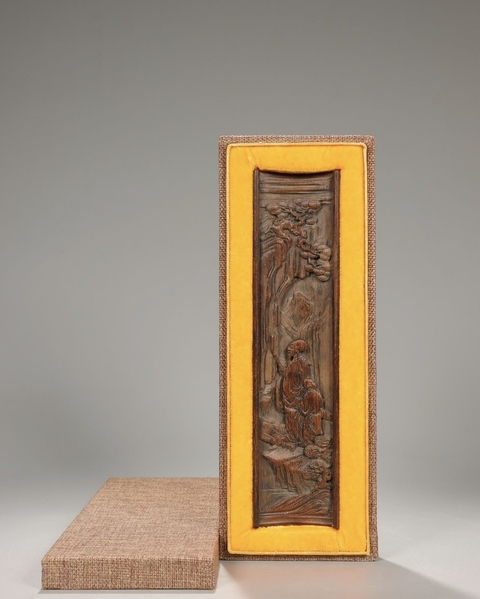 古玩雜項竹刻真品鑒賞圖