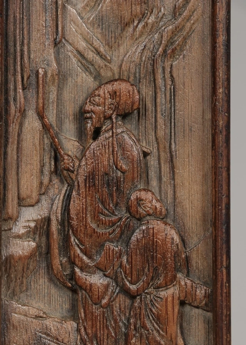 古玩雜項竹刻真品鑒賞圖