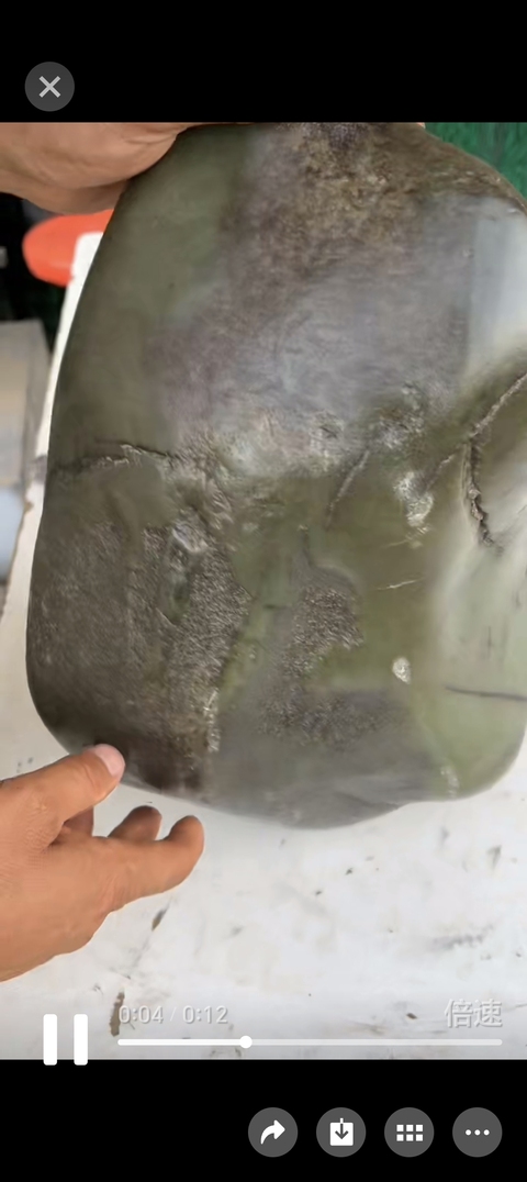 古玩玉器和田玉籽料原石真品鑒賞圖