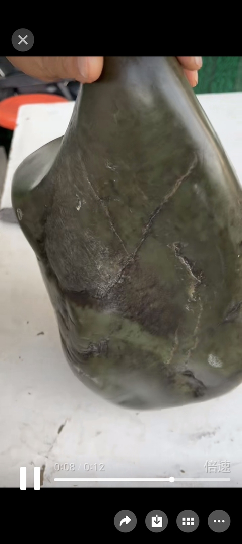古玩玉器和田玉籽料原石真品鑒賞圖