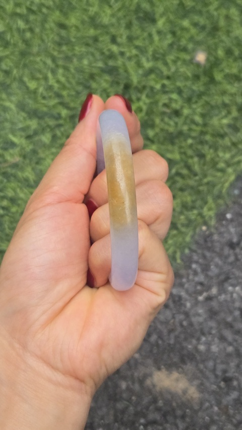 古玩玉器天然翡翠手鐲真品鑒賞圖