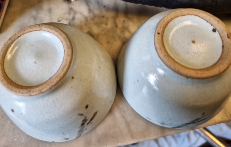 古玩陶瓷青花杯真品鑒賞圖