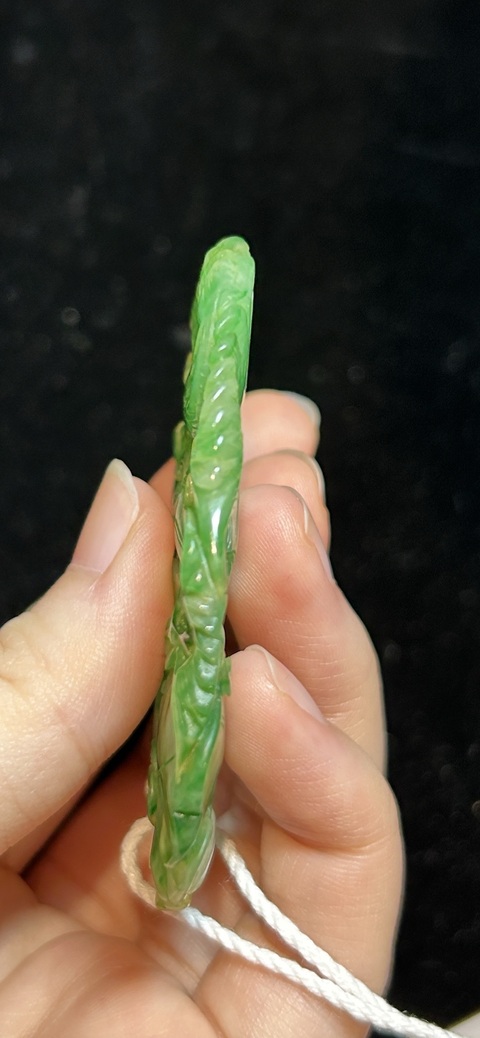 古玩玉器翡翠掛件真品鑒賞圖