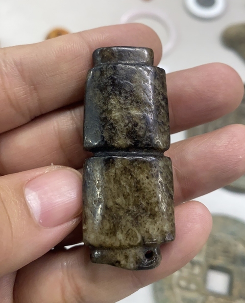 古玩玉器仿古玉佩真品鑒賞圖