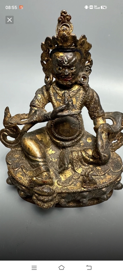 古玩銅器造像真品鑒賞圖